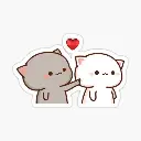 Cat Love Stickers( pack)